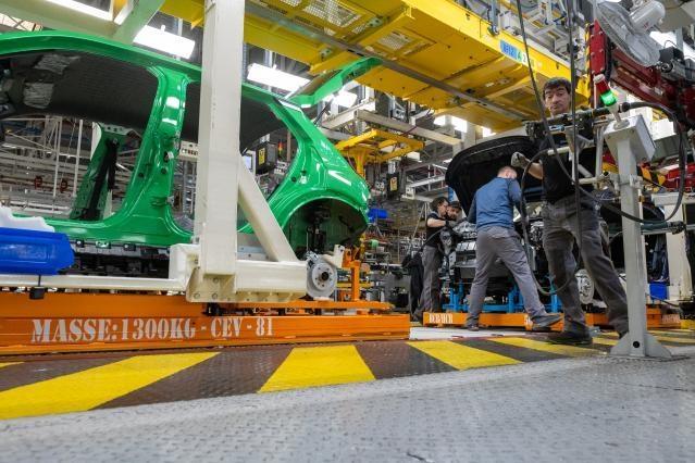 Production site for electric cars in Douai, France